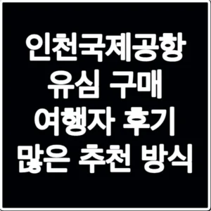 인천국제공항 유심 구매 여행자 후기 많은 추천 방식